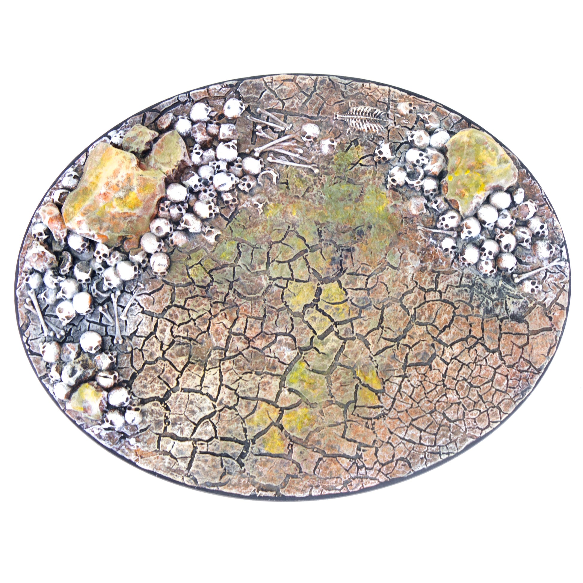 Bases - Skull Cracked Earth - 120x92mm