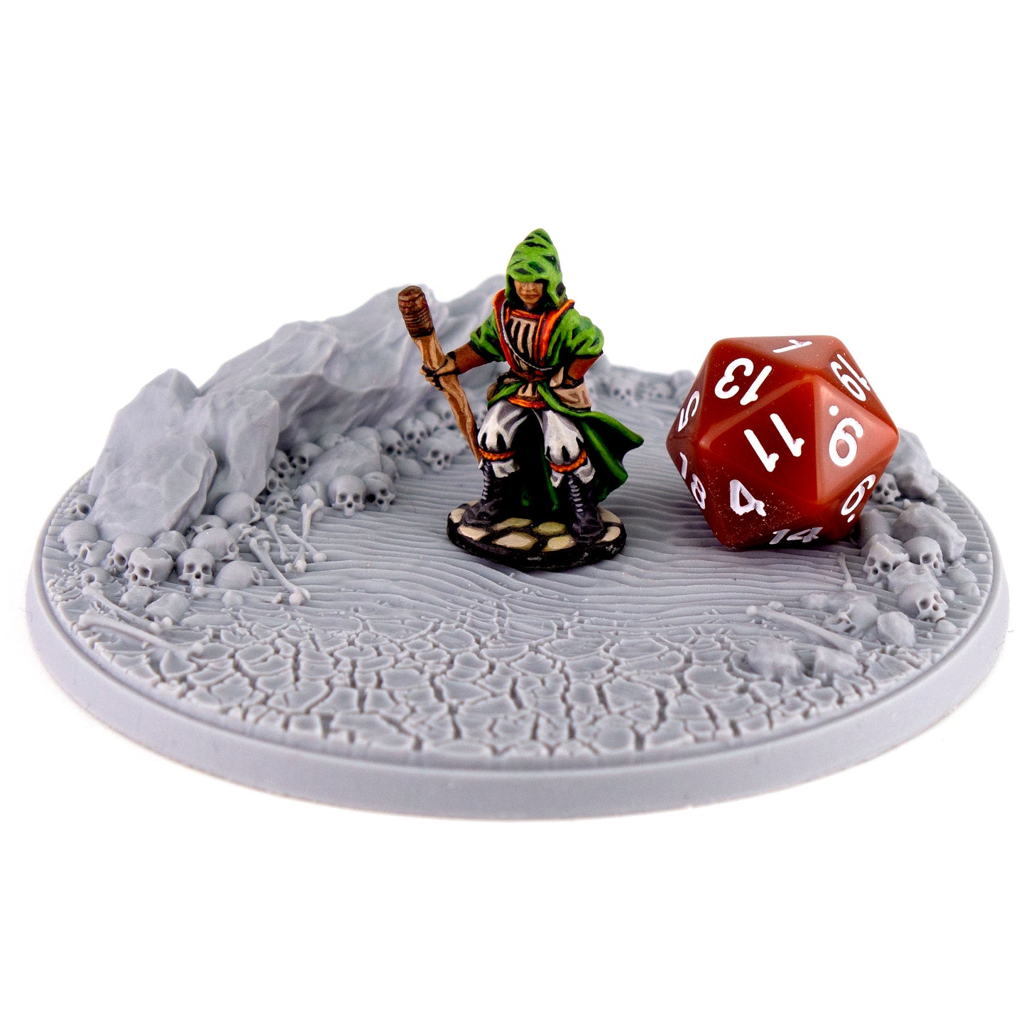 Bases - Skull Sand - 100mm