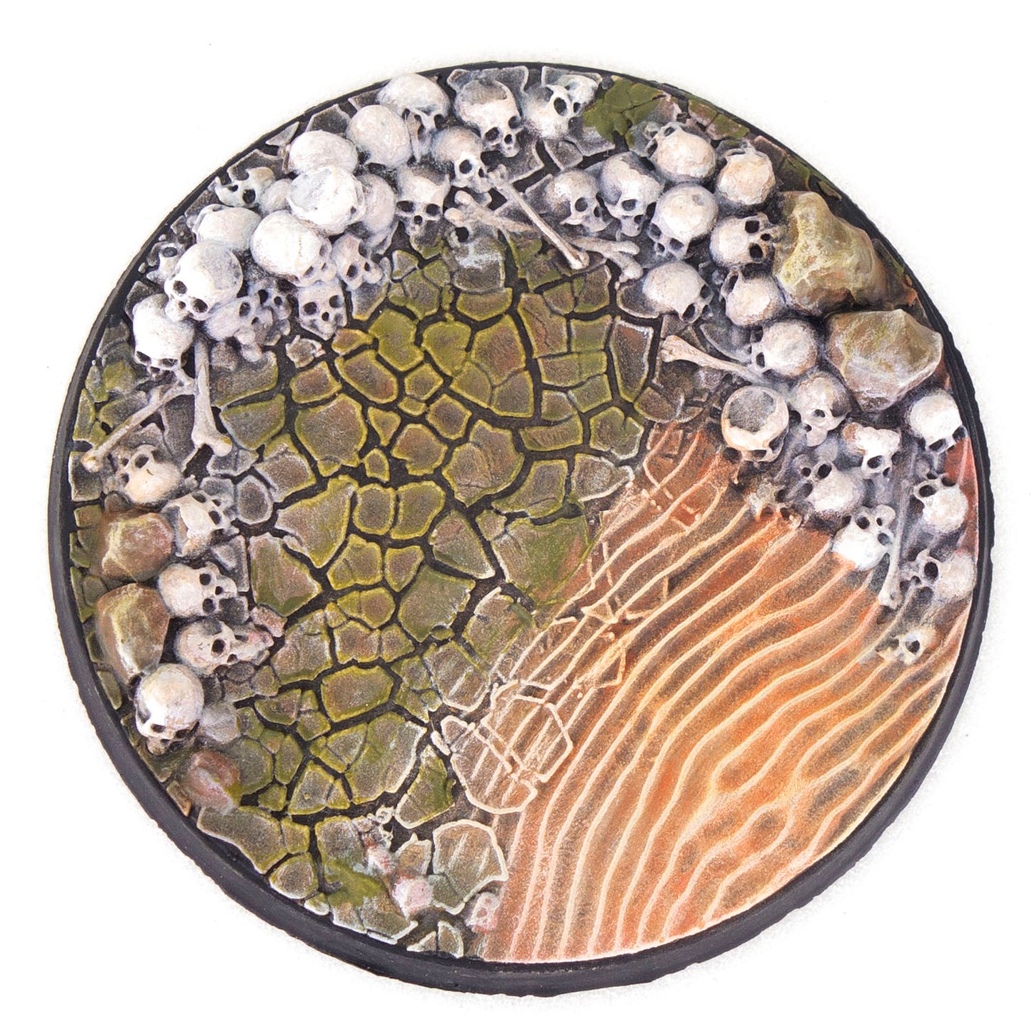Bases - Skull Cracked Earth - 60mm x5