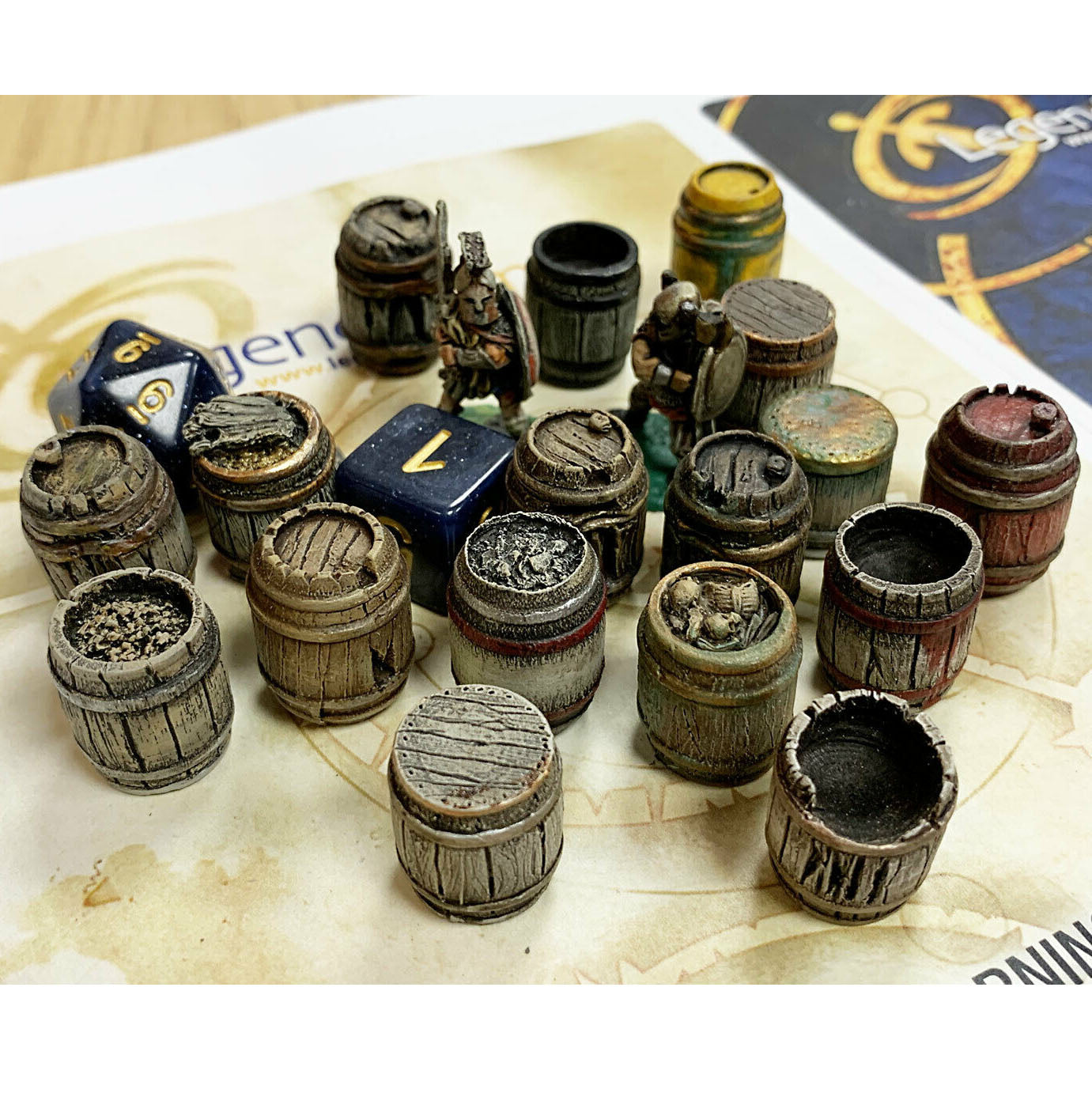 Dungeon Scatter - Barrels - Sealed (Set 1)