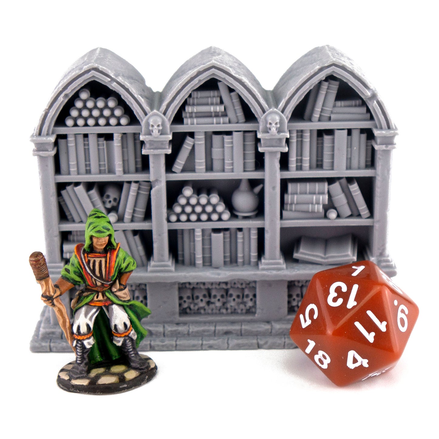 Scenery - Necromancer - Full Bookcase