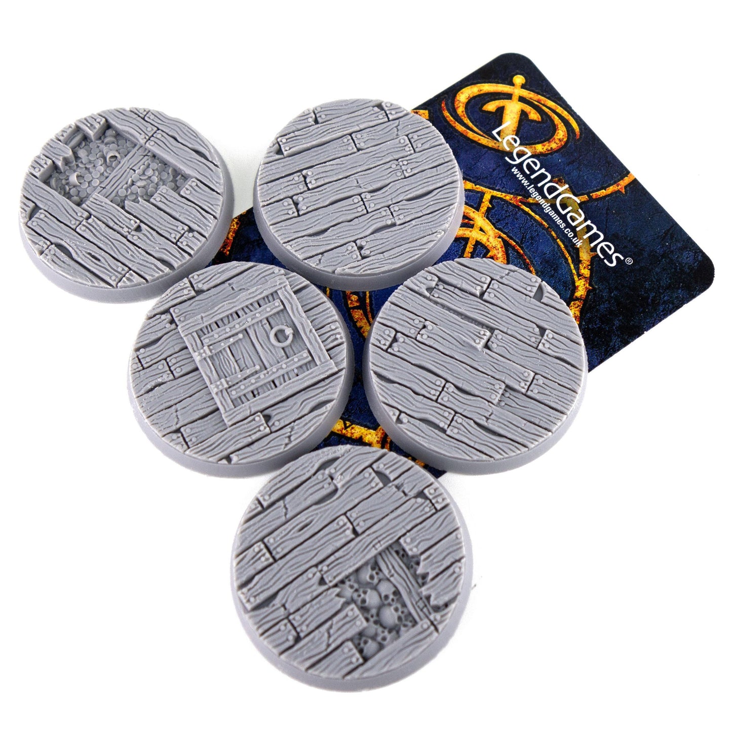 Bases - Wood Planks - 40mm x5