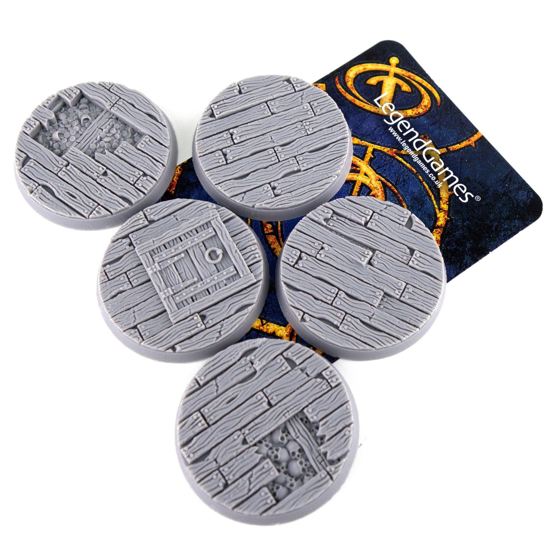 Bases - Wood Planks - 40mm x5