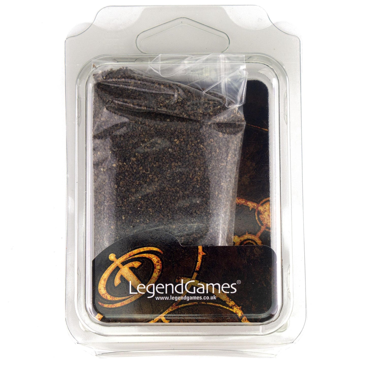 Basing Scenics - Scorched Earth Grit - 0.4-0.8mm 100g, Clamshell