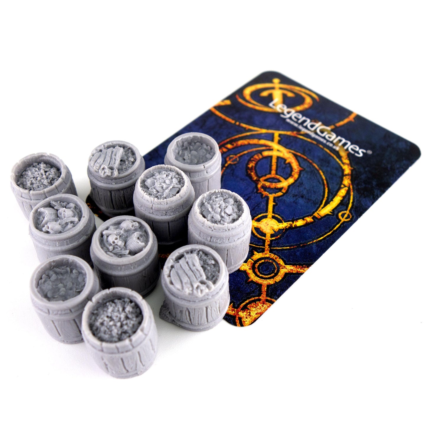 Dungeon Scatter - Barrels - Filled (Set 6)