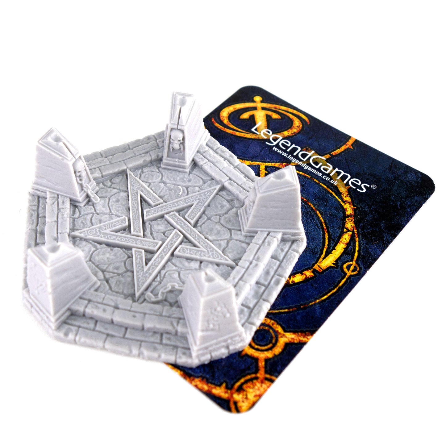 Scenery - Necromancer - Summoning Pentagram (70mm)
