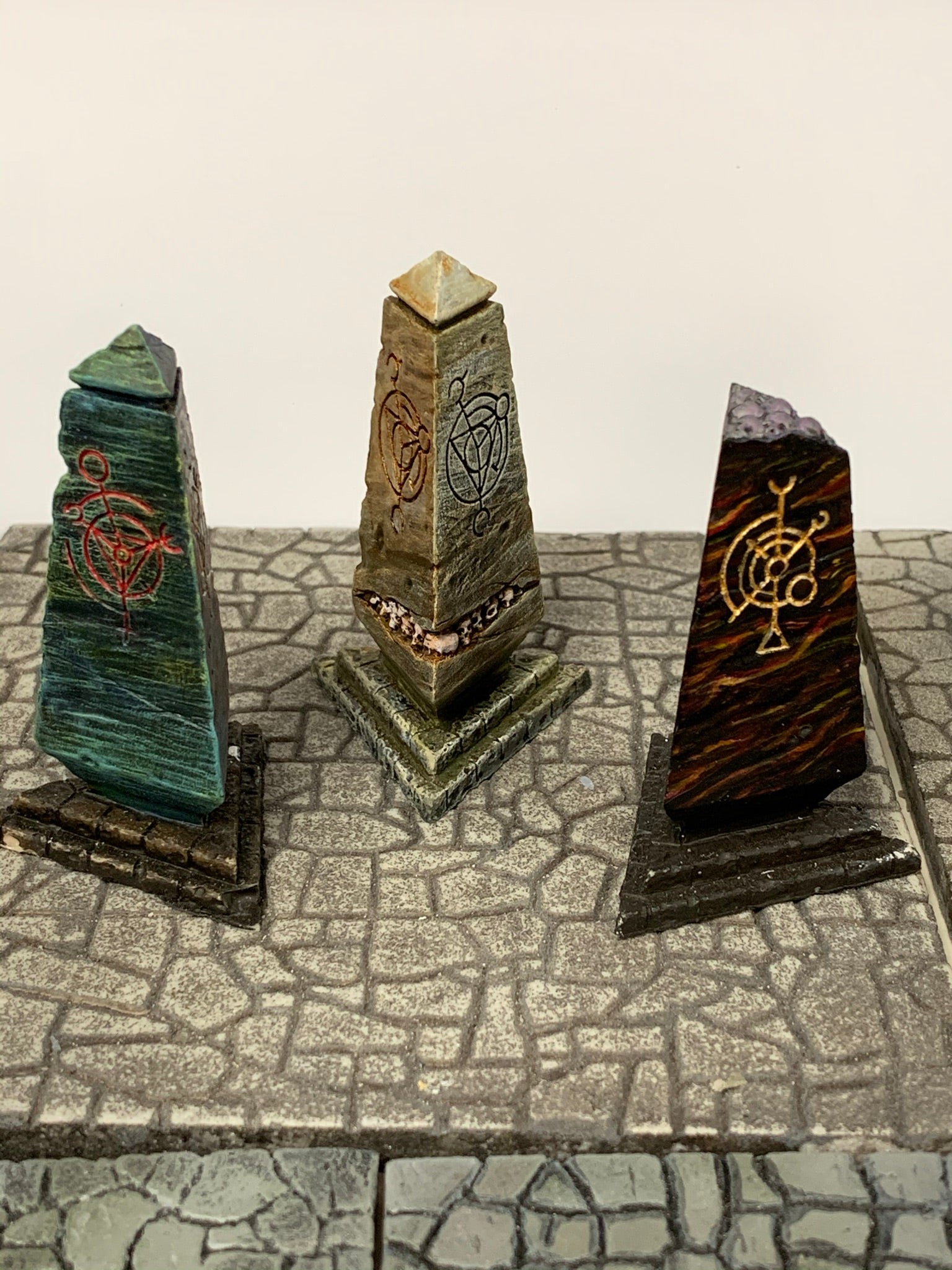 Scenery - Necromancer  - Obelisks x5