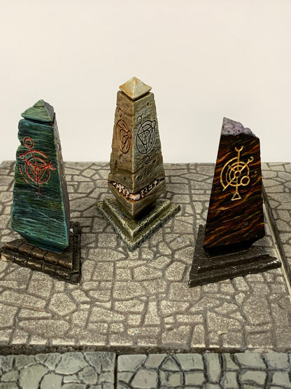 Scenery - Necromancer  - Obelisks x5