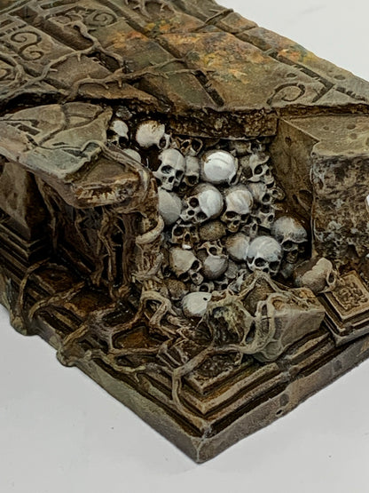 Graveyard Scatter - Broken Gothic Tomb