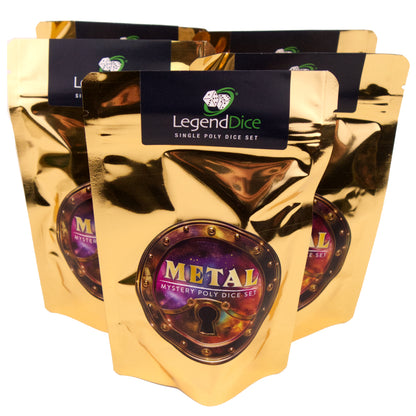 Metal Mystery Dice Set - Legend Dice