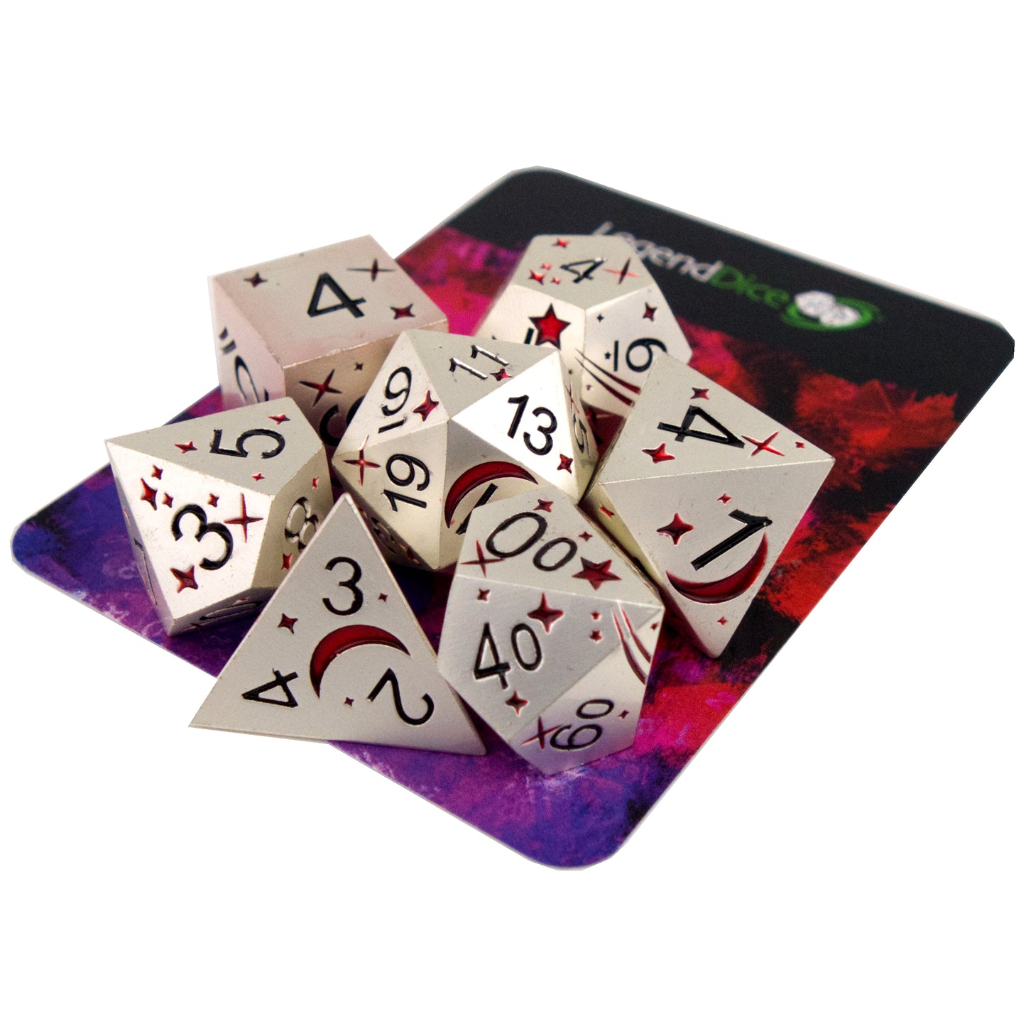 Metal Mystery Dice Set - Legend Dice