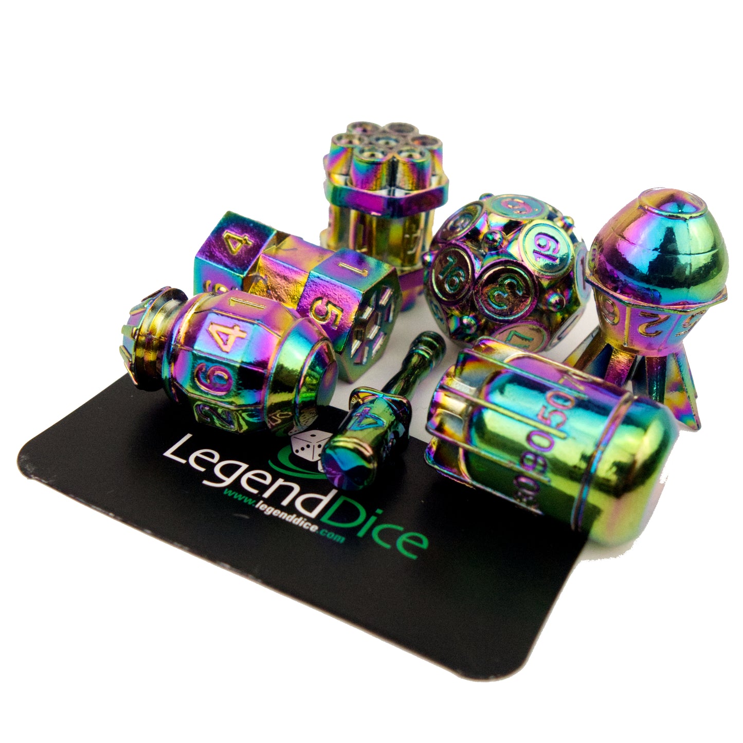 Metal Mystery Dice Set - Legend Dice