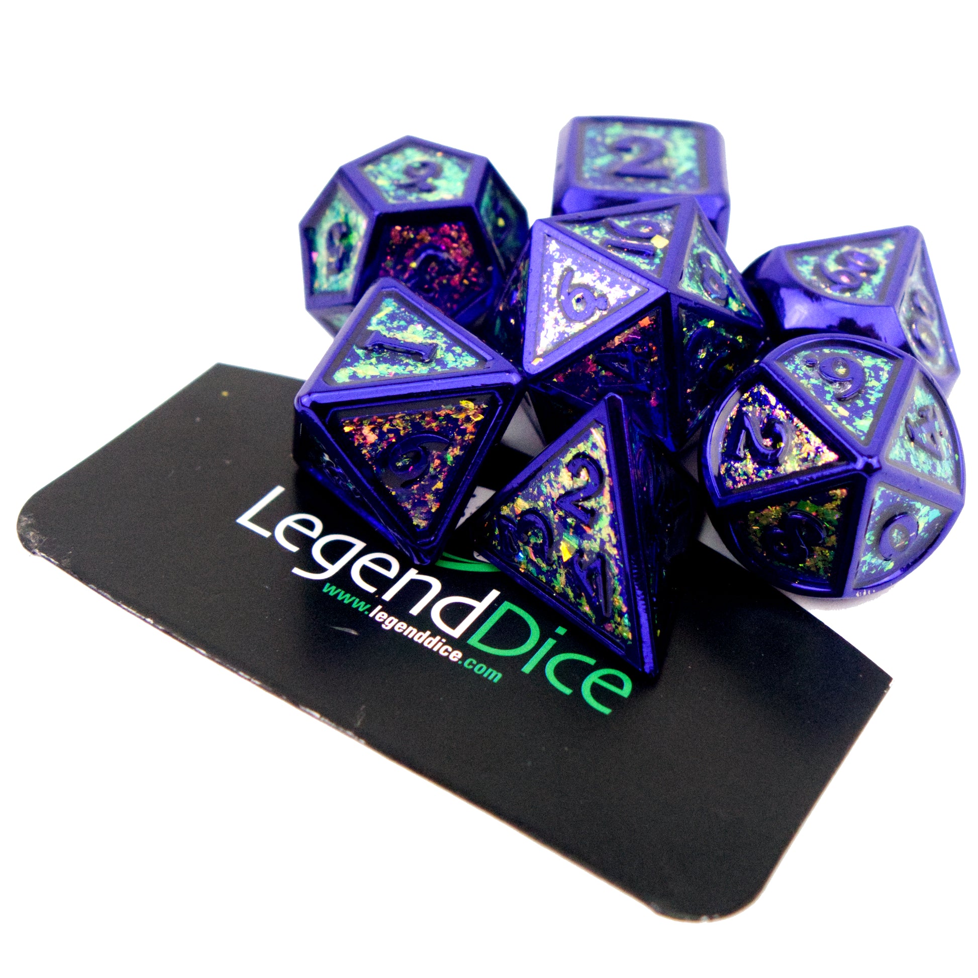 Metal Mystery Dice Set - Legend Dice