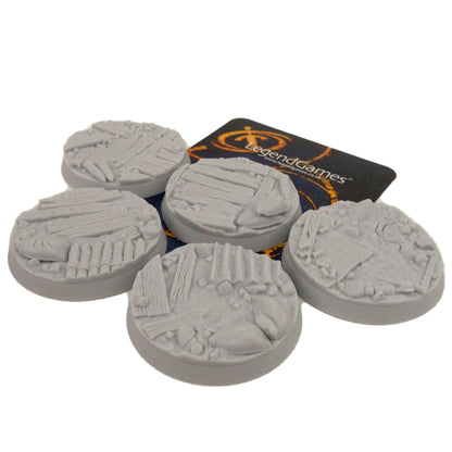Bases - Trench Crusade - 40mm Round x5 set B