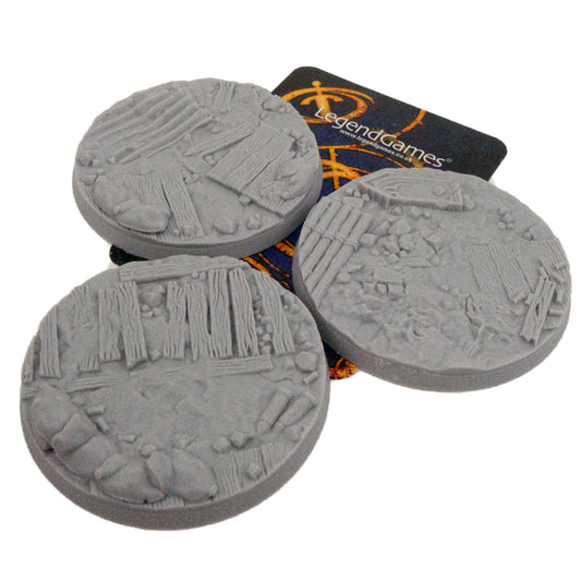 Bases - Trench Crusade - 60mm Round x3 Set B