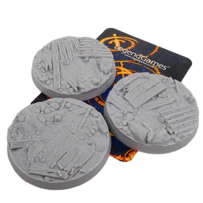 Bases - Trench Crusade - 50mm Round x3 Set B