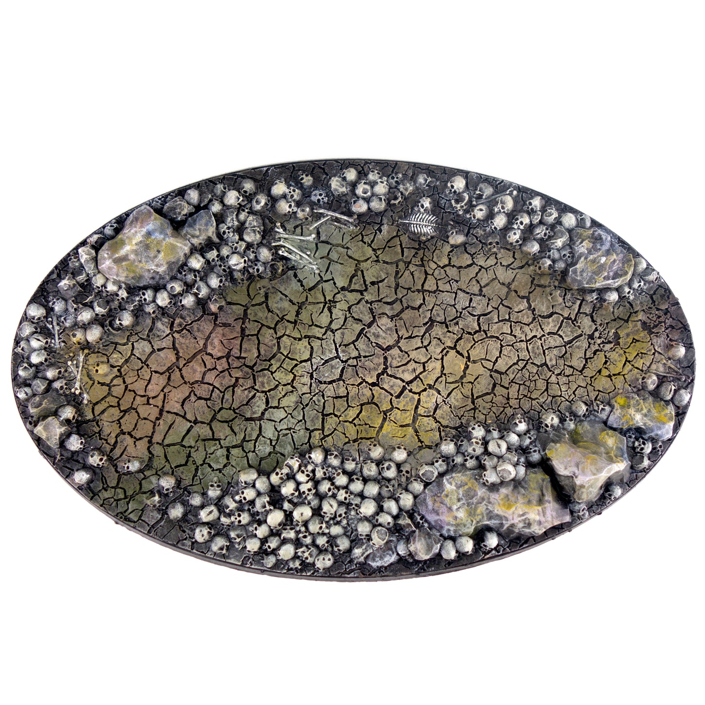 Bases - Skull Cracked Earth - 170x105mm (V1), Tent