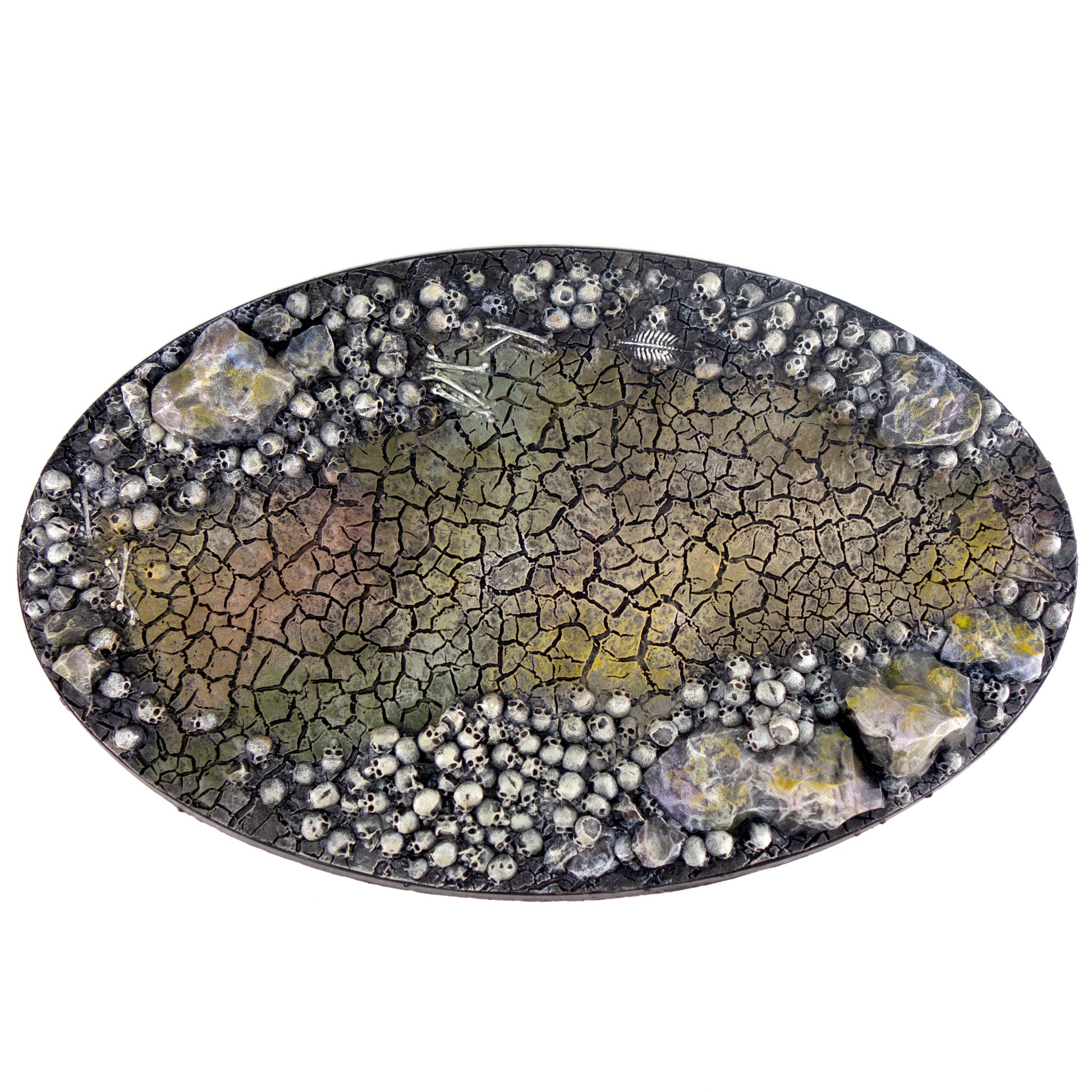 Bases - Skull Cracked Earth - 170x105mm (V1), Tent