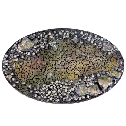 Bases - Skull Cracked Earth - 170x105mm (V1), Tent