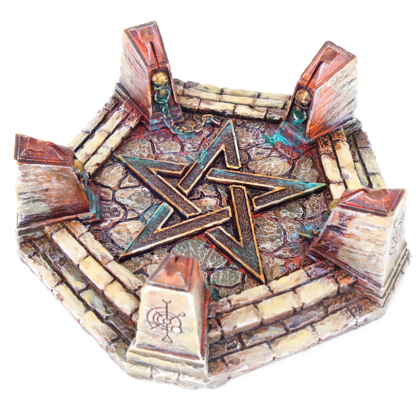 Scenery - Necromancer  - Summoning Pentagram (90mm)