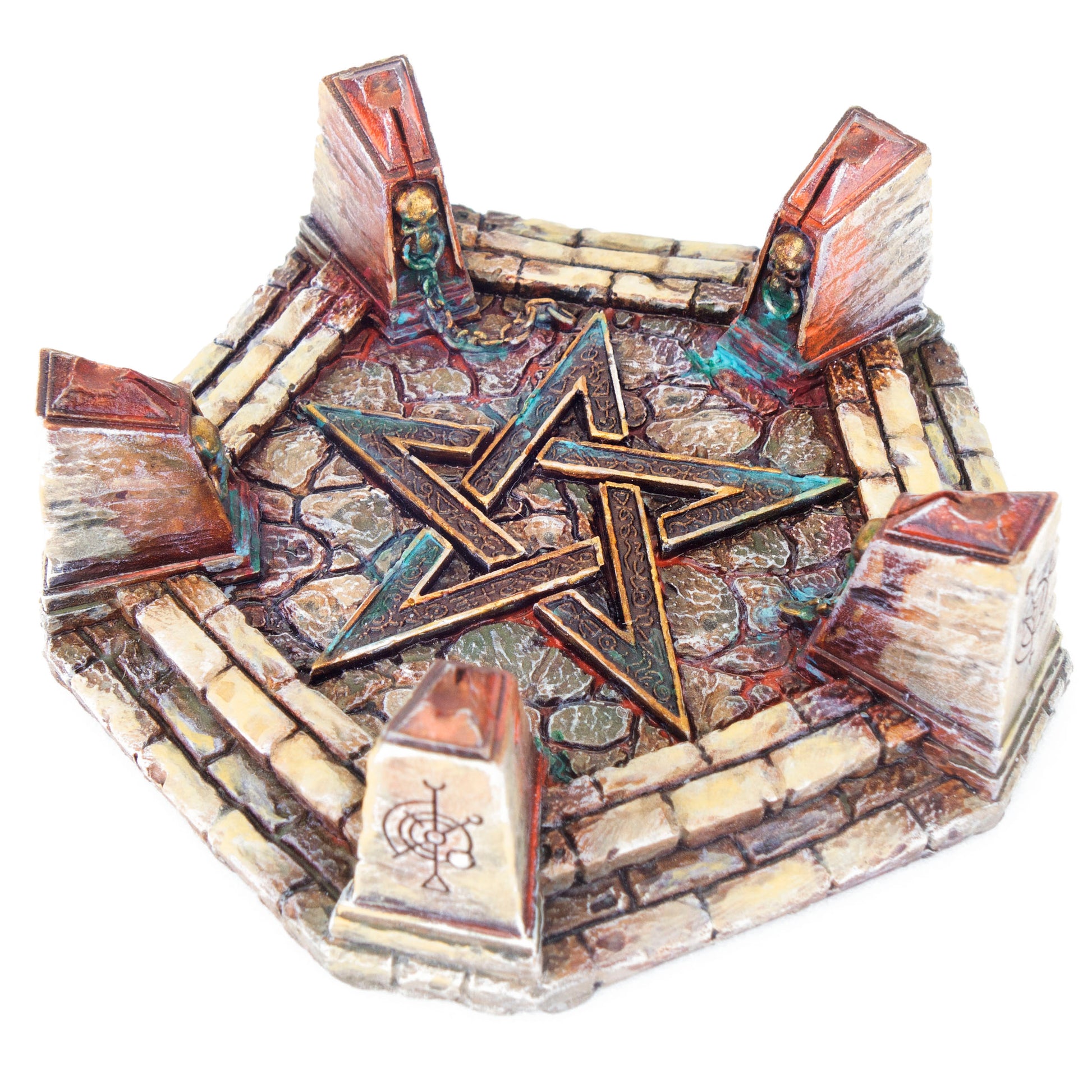 Scenery - Necromancer  - Summoning Pentagram (90mm)