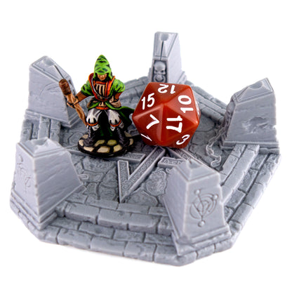 Scenery - Necromancer  - Summoning Pentagram (90mm)