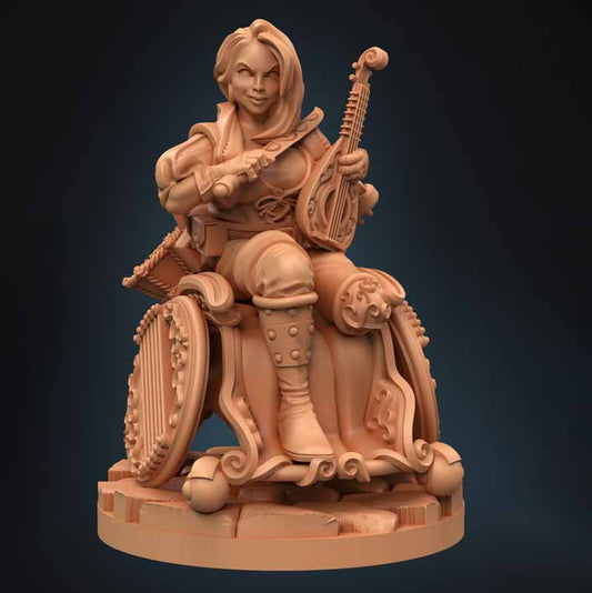 Dungeons and Diversity - Human Bard, Clamshell
