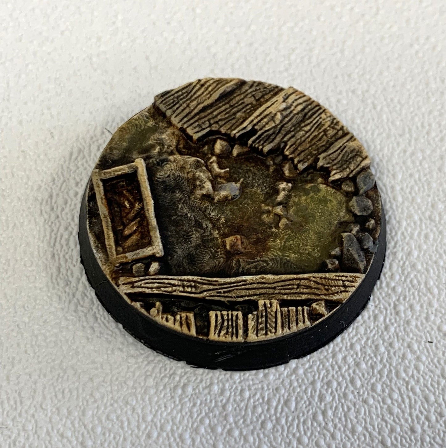 Bases - Trench Crusade - 40mm Round x5 set A