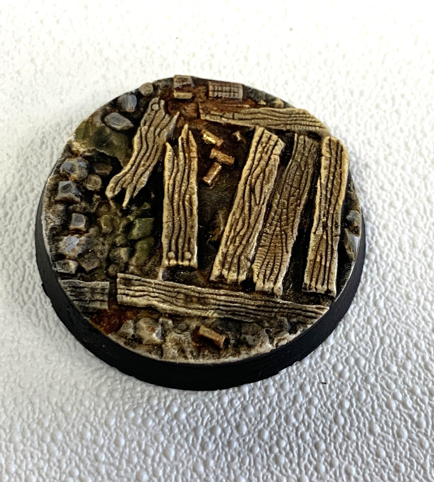 Bases - Trench Crusade - 40mm Round x5 set A