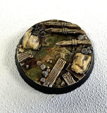 Bases - Trench Crusade - 40mm Round x5 set A