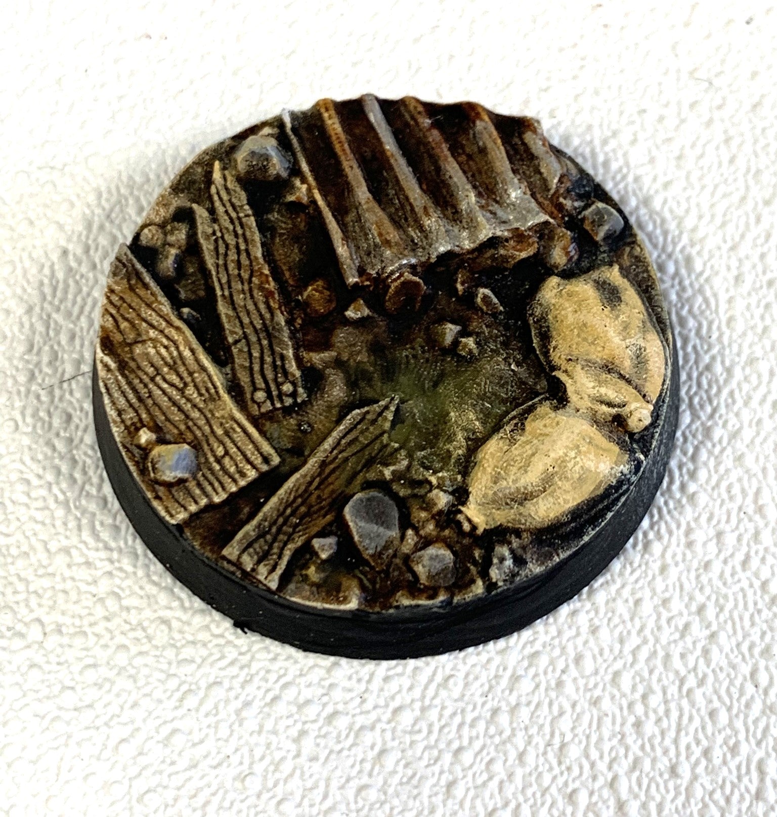 Bases - Trench Crusade - 40mm Round x5 set B