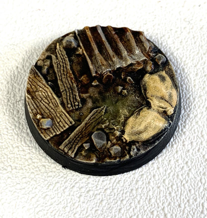 Bases - Trench Crusade - 40mm Round x5 set B