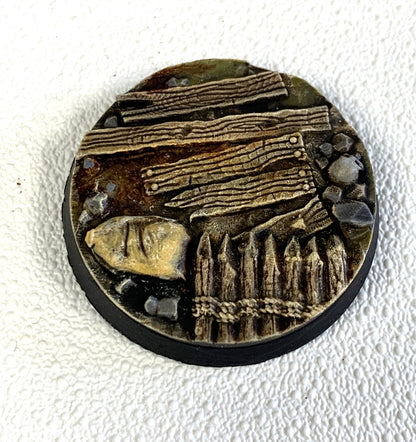 Bases - Trench Crusade - 40mm Round x5 set B