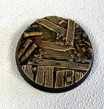 Bases - Trench Crusade - 40mm Round x5 set B