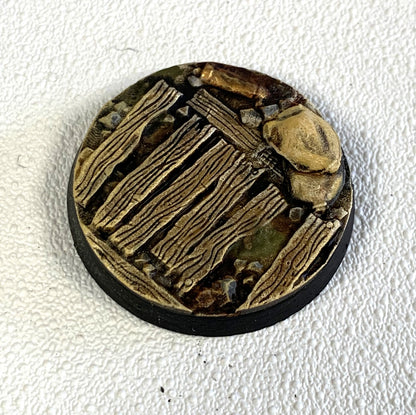 Bases - Trench Crusade - 40mm Round x5 set B