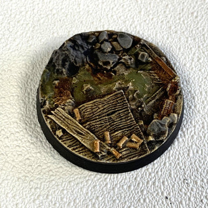 Bases - Trench Crusade - 40mm Round x5 set B