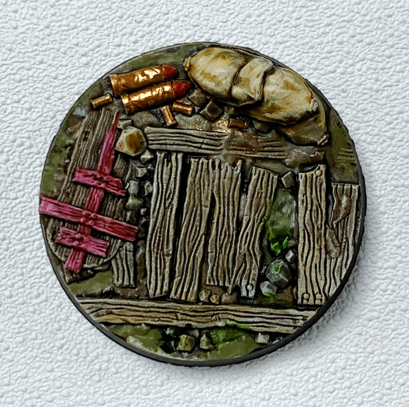 Bases - Trench Crusade - 50mm Round x3 Set A