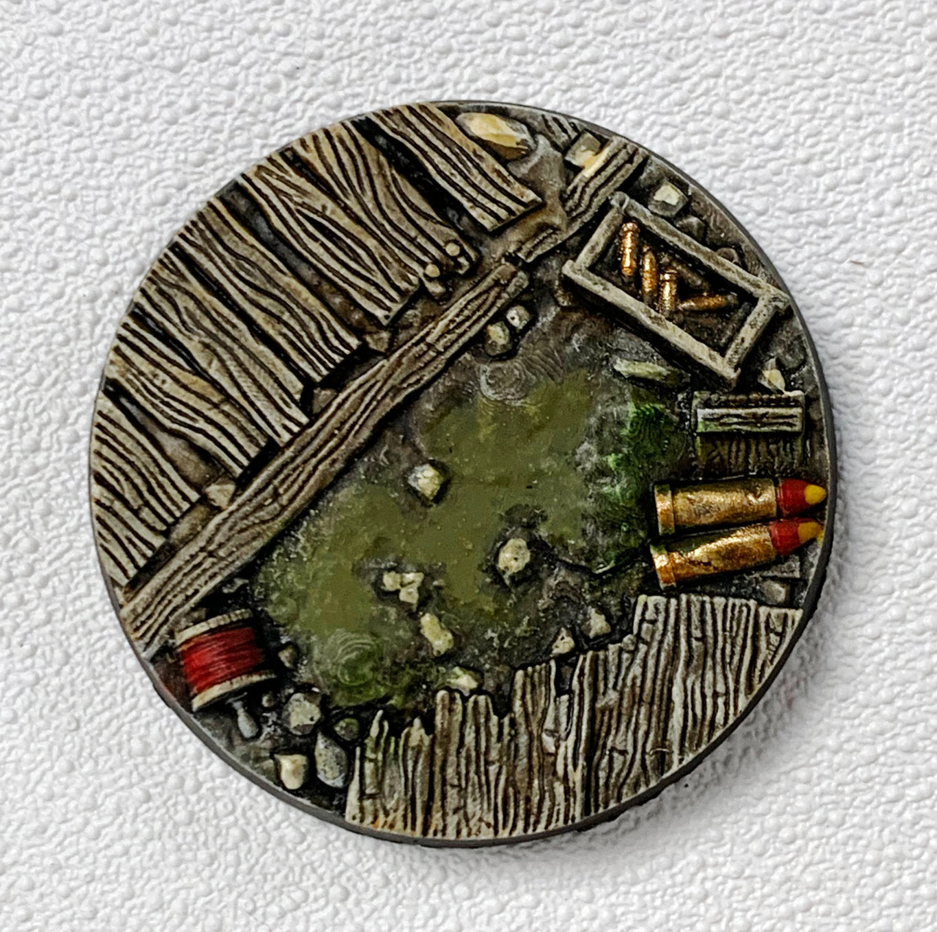 Bases - Trench Crusade - 50mm Round x3 Set A