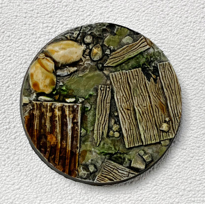 Bases - Trench Crusade - 50mm Round x3 Set B