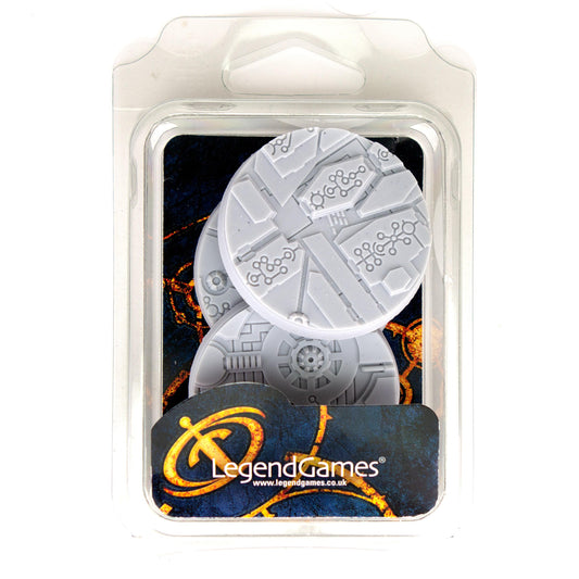 Bases - Necro - 50mm x3, Clamshell