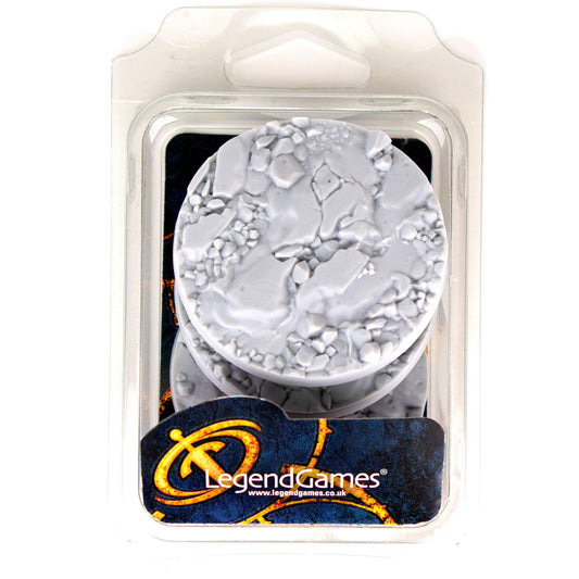 Bases - Natural Rock  - 60mm x3, Clamshell