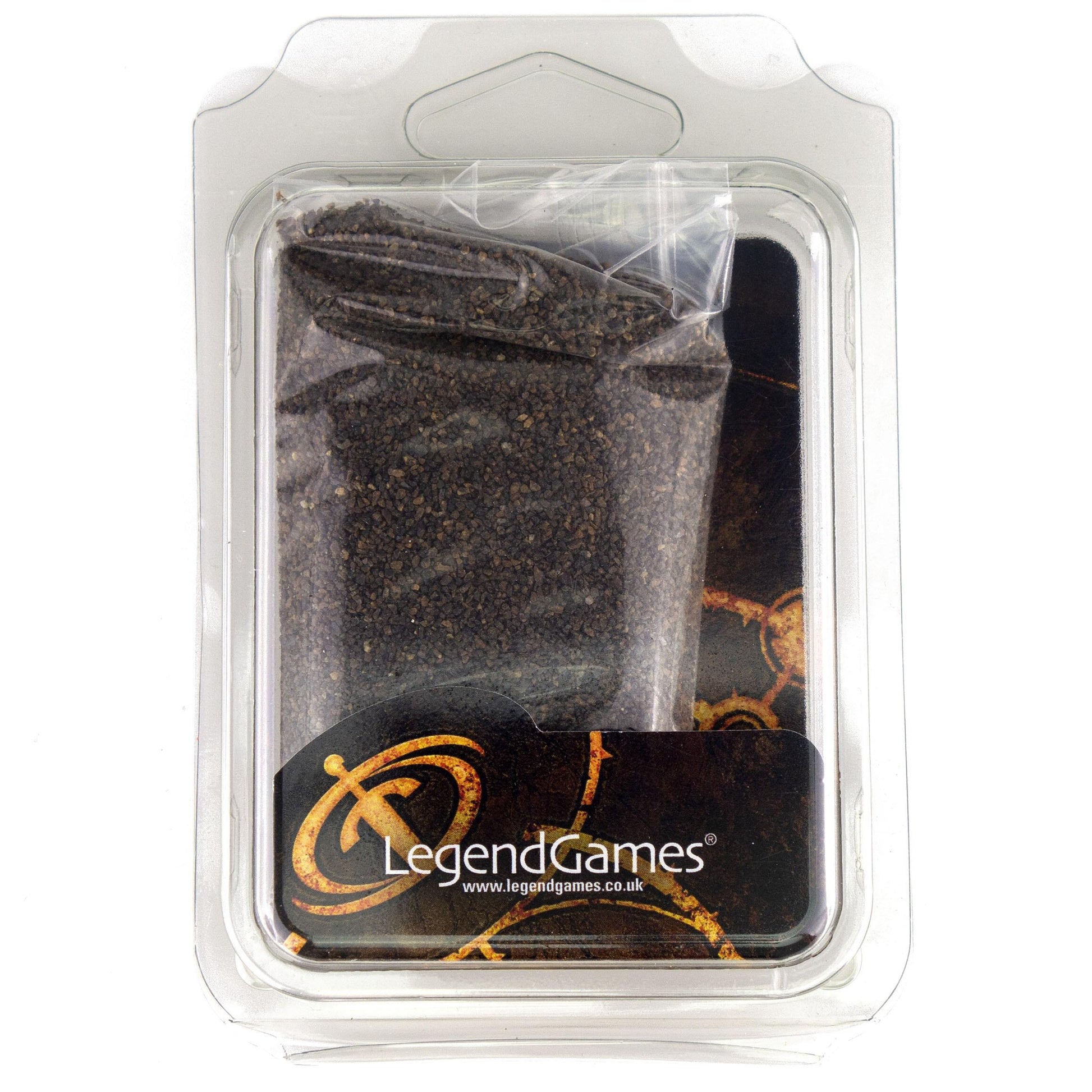 Basing Scenics - Scorched Earth Grit - 0.4-0.8mm 100g, Clamshell