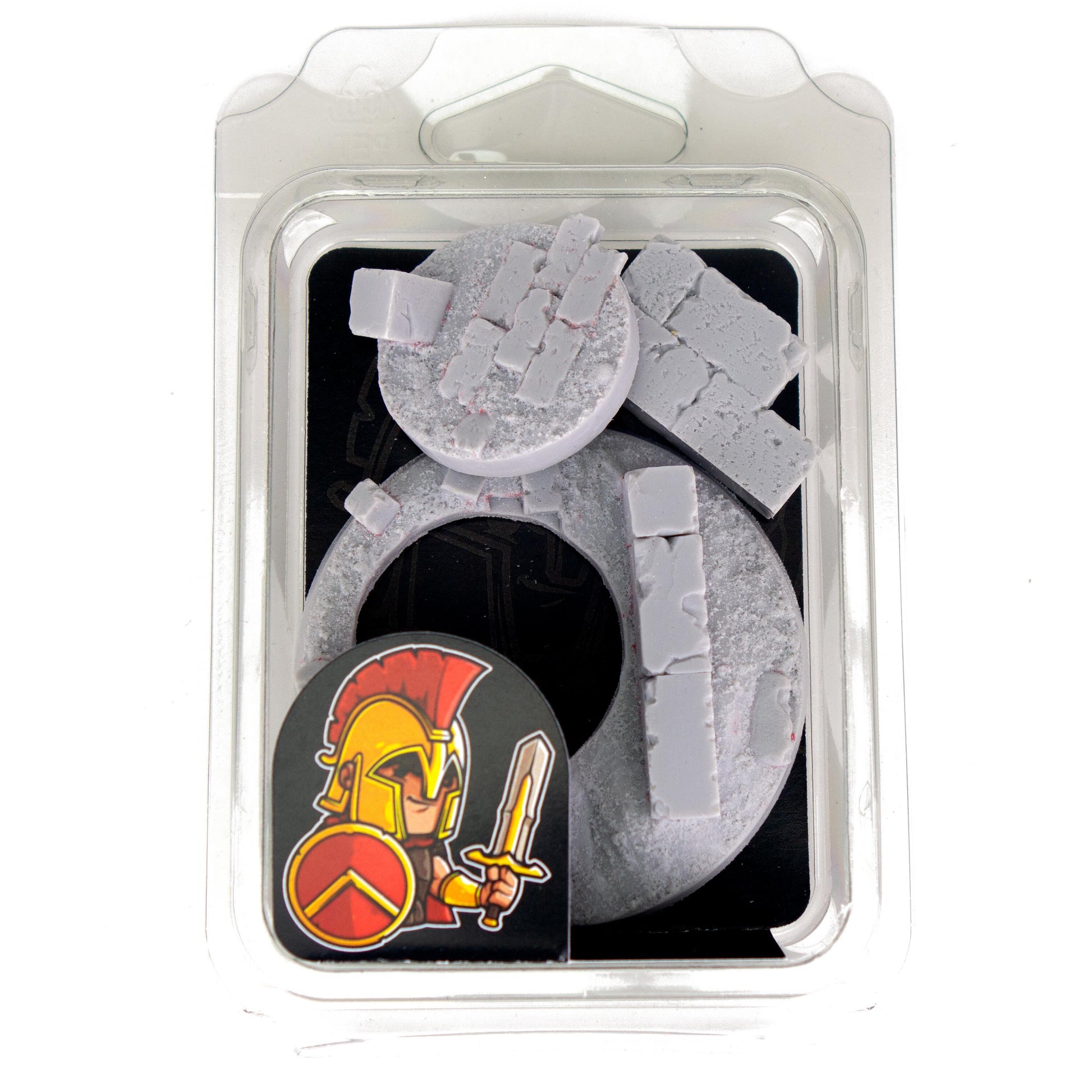 Scenic Bases - 32-60mm (Stone Ruins a), Clamshell